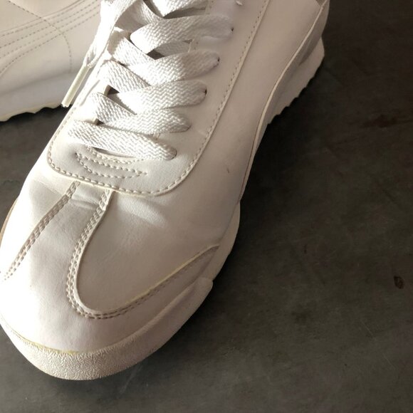 White Puma Roma Size 11 good condition - Picture 6 of 7
